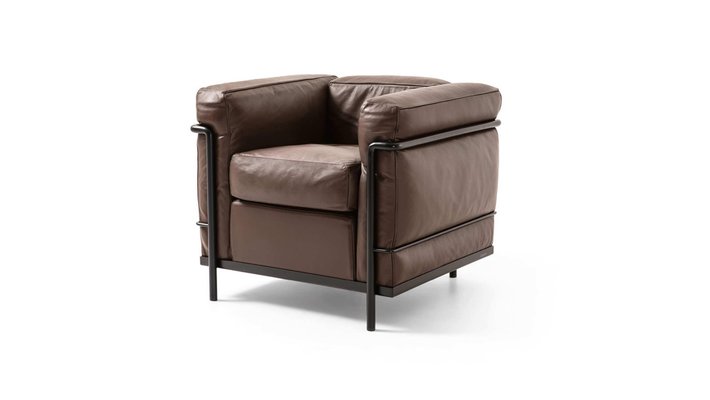 Le Corbusier's コルビュジエ cassina Mid-Century Modernist Chaise Lounge Model LC/4 5559 by
