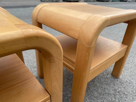 Brutalist Nightstands by Villy Nørgaard, 1993, Set of 2 for sale