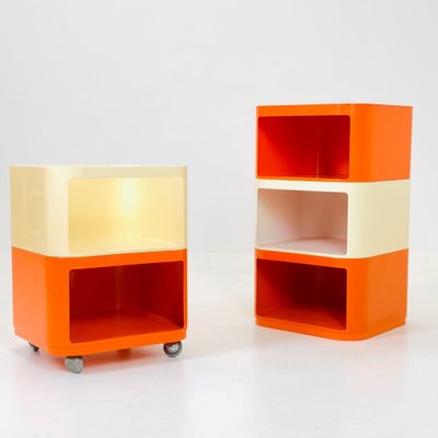 美品Kartell コンポニビリ　正規品Italy Anna Castelli Natavintage - Iconic Cabinet with Laundry Bin Kartell