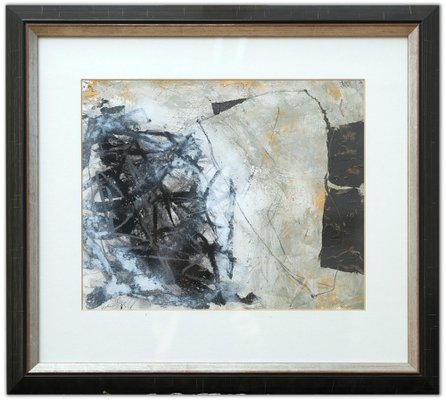 Frank Renner, German Abstract Composition, 1993, Mixed Media