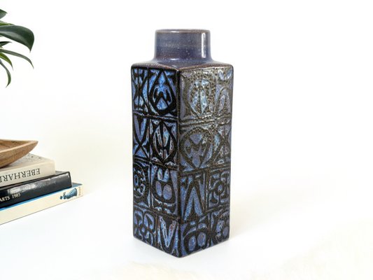 Faience Vase Baca Line by Nils Thorsson for Royal Copenhagen