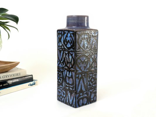 Faience Vase Baca Line by Nils Thorsson for Royal Copenhagen