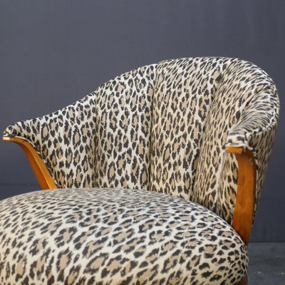 Leopard Accent Chair attributed to Christopher Guy for sale at Pamono