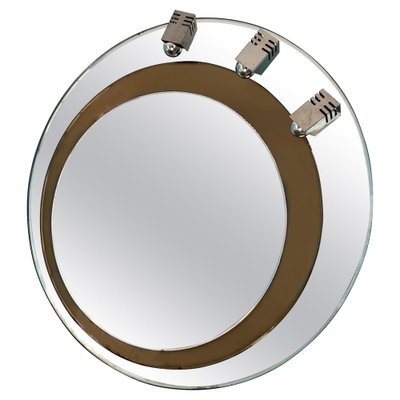 Large Mirror Attributed to Cristal Arte Large Mirror Attributed to Cristal Arte