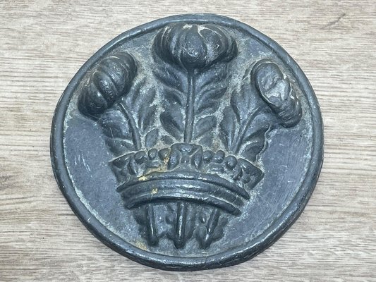 19th Century British Royal Coat of Arms Prince of Wales Wall