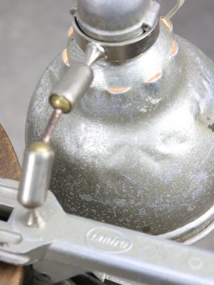 Vintage Industrial Italian Ianiro Clip on Lamp, 1950s for