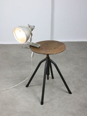 Vintage Industrial Italian Ianiro Clip on Lamp, 1950s for
