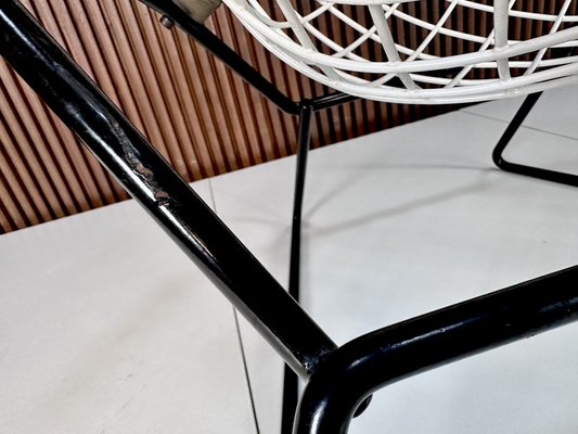 Early Edition Model Diamond 423 High Back Bird Chair by Early Edition Model Diamond 423 High Back Bird Chair by