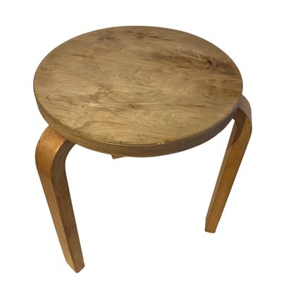 Finmar 30' Alvar Aalto Stool 60 Artek 1930s Model 60 stool by