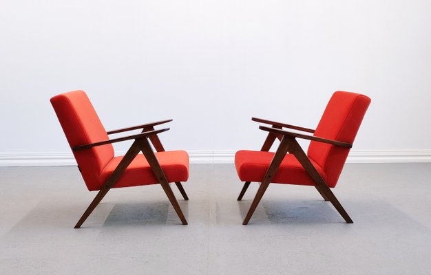 Red easy chair discount