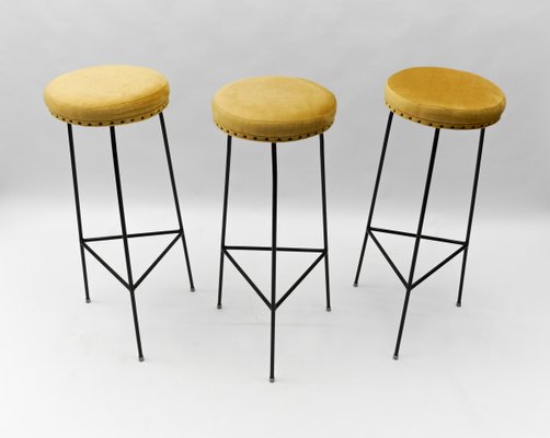 Vintage Mid Century Bar Stools Mid-Century Modern Minimalistic