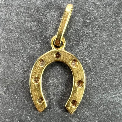 Anhänger Hufeisen Aus 18 Karat Gelbgold Au 750 (Gebraucht) In Bern Für