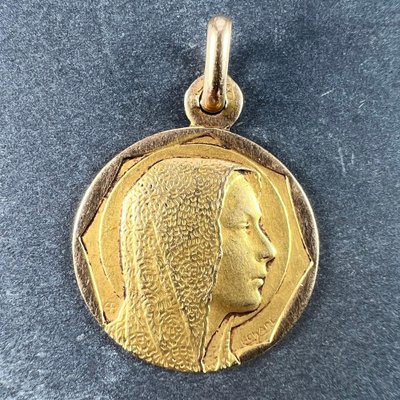 Pendente E Catena Oro 18k 750 Mls. Vergine Del Rocío , 18 Mm. Ref 514TP Pendente E Catena Oro 18k 750 Mls. Vergine Del Rocío , 18 Mm. Ref 514TP