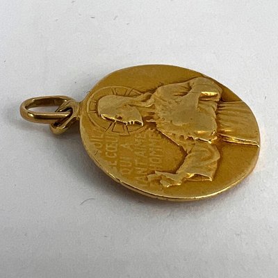 ビンテージネックレス　MT. CARMEL HIGH school charm 楽天市場】K18 K10 月桂樹 コイン ネックレスチャーム 送料無料
