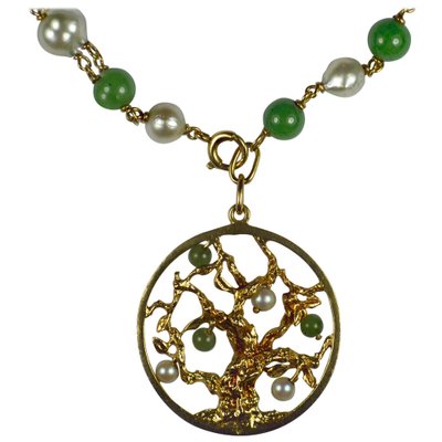 Jade tree of life pendant outlet