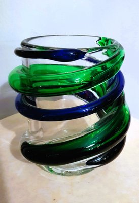 Murano Art Glass Vase by Luciano Gaspari for Salviati, 1950s for Murano Art Glass Vase by Luciano Gaspari for Salviati, 1950s for