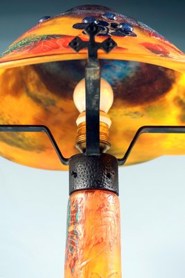 French Art Nouveau Table Lamp, 1890s for sale at Pamono
