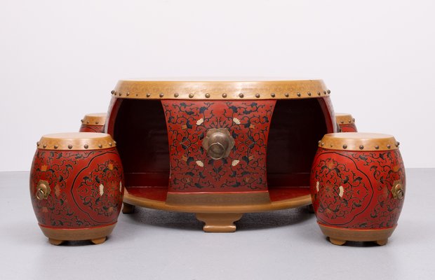 Chinese drum table discount