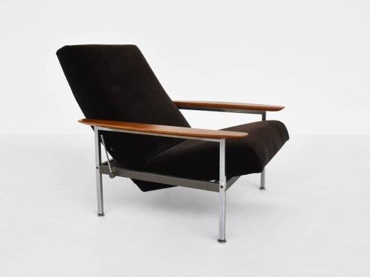 Mid-Century Modern Adjustable Lounge Chair by George Nelson