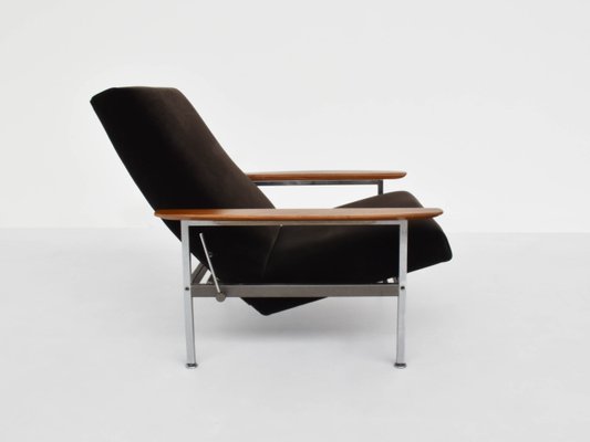 Mid-Century Modern Adjustable Lounge Chair by George Nelson