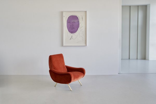 Lady Armchair by Marco Zanuso for Arflex, Italy, 1960 for sale at