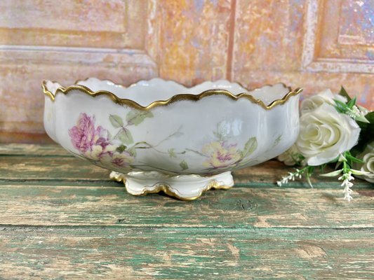 Porcelain Service Baltimore Rose from Haviland Limoges, 1888