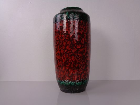 Large Pop Art Model 517-50 Vase in Glazed Lava Ceramic from