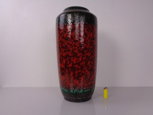 Large Pop Art Model 517-50 Vase in Glazed Lava Ceramic from