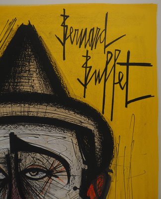 ベルナール・ビュッフェ【LE CIRQUE-Deux clowns】 Le cirque: Deux Clowns (1955) by Bernard Buffet – Artchive