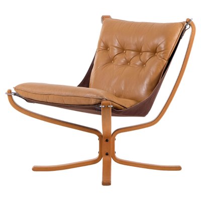 Falcon Chair by Sigurd Ressell, 1970s for sale at Pamono