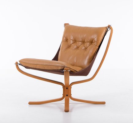 Falcon Chair by Sigurd Ressell, 1970s for sale at Pamono