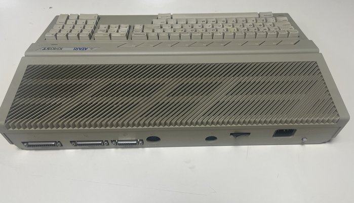 American Atari ST1040 Monochrome Monitor and Mouse, 1980s, Set of