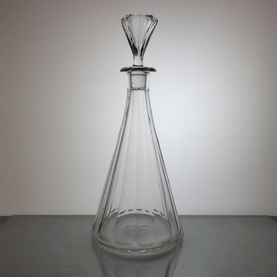 Crystal of Baccarat Model Rex Glassware, 1930s, Set of 24