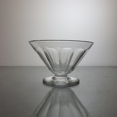 Crystal of Baccarat Model Rex Glassware, 1930s, Set of 24