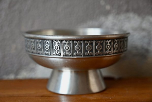 Scandinavian Pewter Cup and Vase in Pewter by Haugrud, Norway, Set