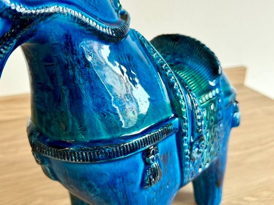 Mid-Century Ceramic Horse by Aldo Londi for Bitossi, Italy, 1950s
