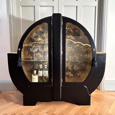 Art deco style drinks cabinet discount