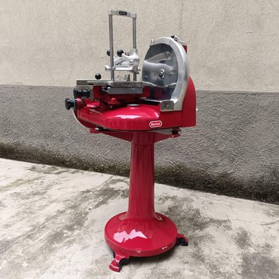 Berkel Mod 115 Flywheel Slicer with Pedestal, Holland, 1950s for