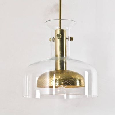 Glass Pendant Light By Anders Pehrson For Ateljé Lyktan 1968 Glass Pendant Light By Anders Pehrson For Ateljé Lyktan