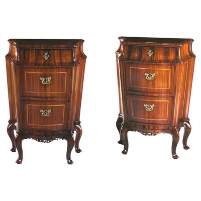 Commode, miroir et 2 tables de chevets de style baroque | Kaufen auf