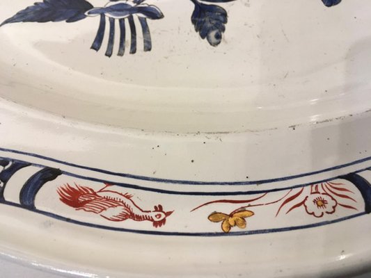Late 18th Century Porcelain Tray Underplate by Richard
