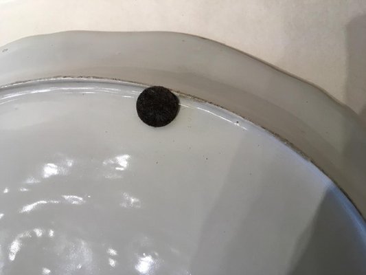 Late 18th Century Porcelain Tray Underplate by Richard