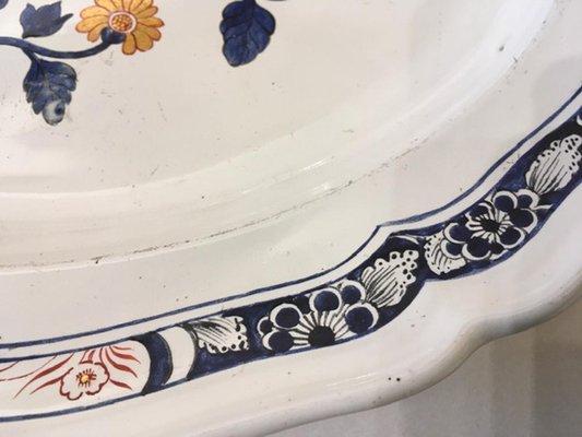 Late 18th Century Porcelain Tray Underplate by Richard