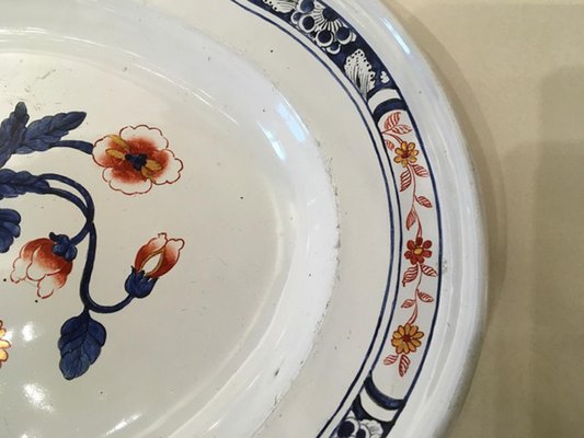 Late 18th Century Porcelain Tray Underplate by Richard