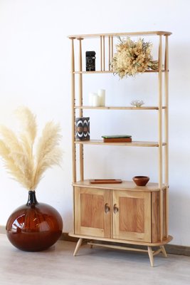 Bookcase Room Divider Giraffe Model by Lucian Ercolani for Ercol 1960s
