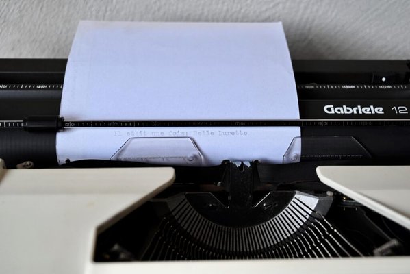Vintage Gabriele 12 Typewriter from Triumph Adler, 1970s for sale