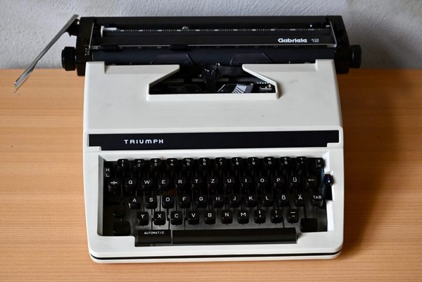 Vintage Gabriele 12 Typewriter from Triumph Adler, 1970s for sale