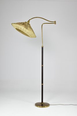 Vintage Belt Floor Lamp attributed to Angelo Lelii for Arredoluce 1970s