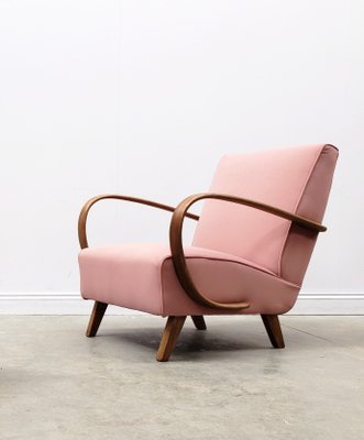 Pouf poltrona in velluto a coste terracotta arancione Natalia | Maisons du Monde