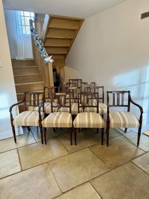 Set of 10 George III Chairs Set of 10 George III Chairs